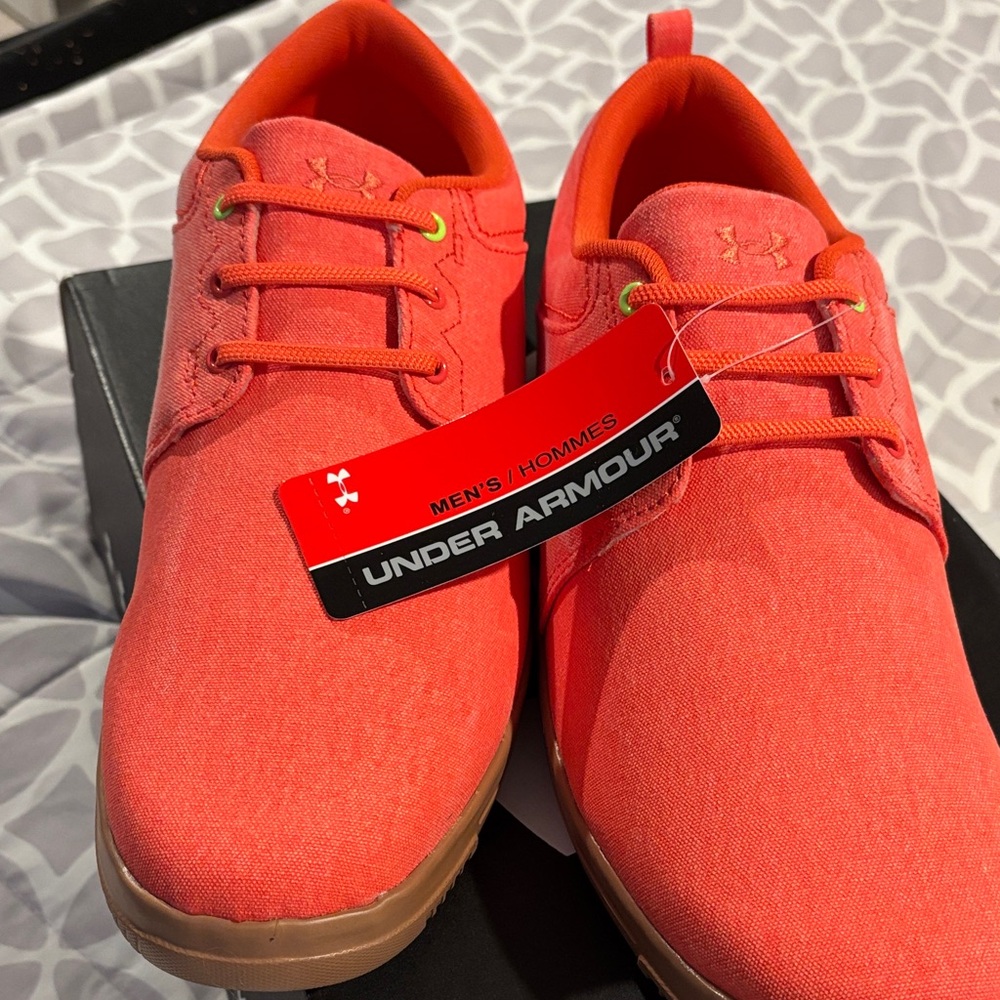 Under Armour Men's Bright Orange Casual Shoes